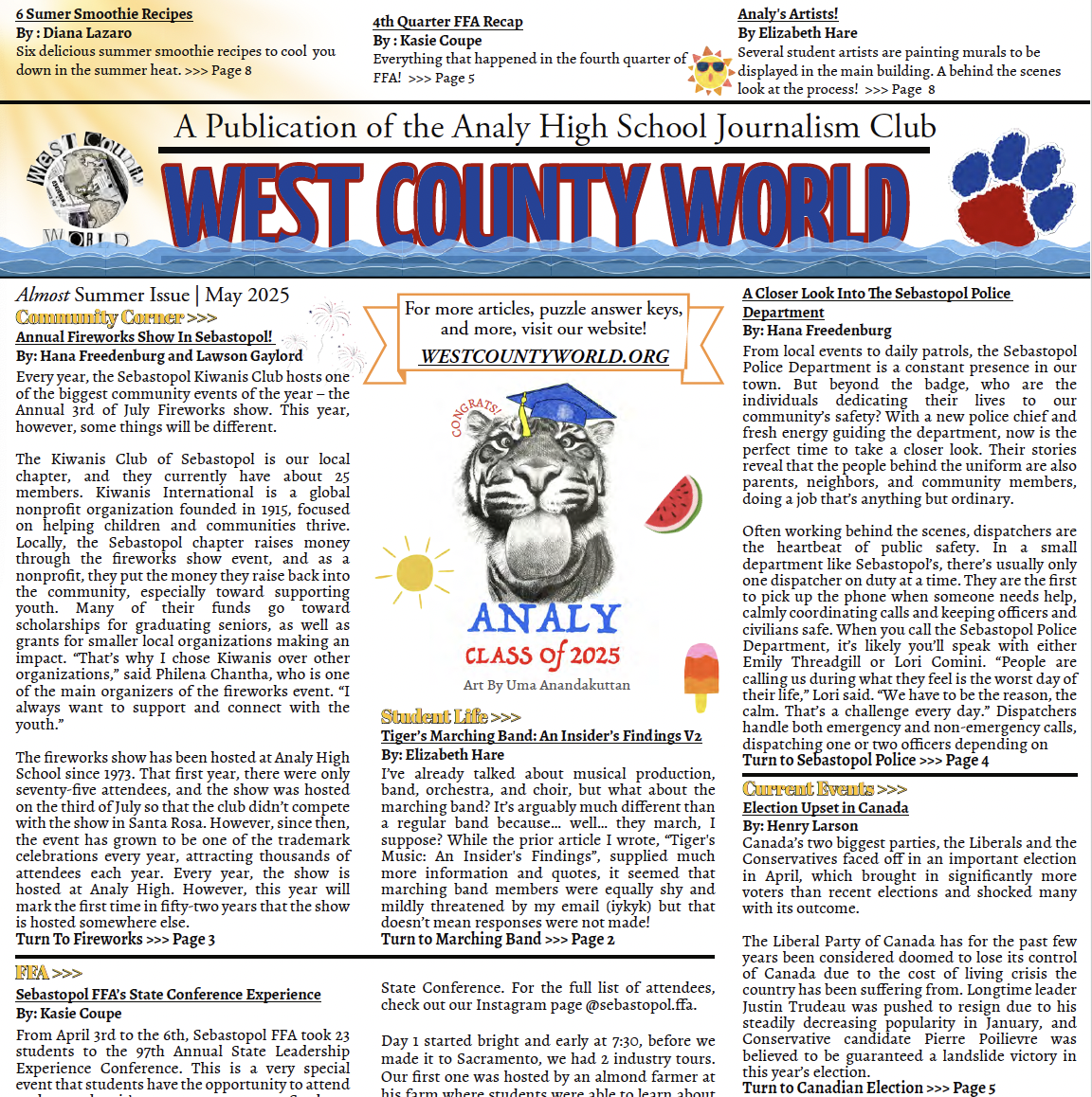 Summer Issue 2025 Layout